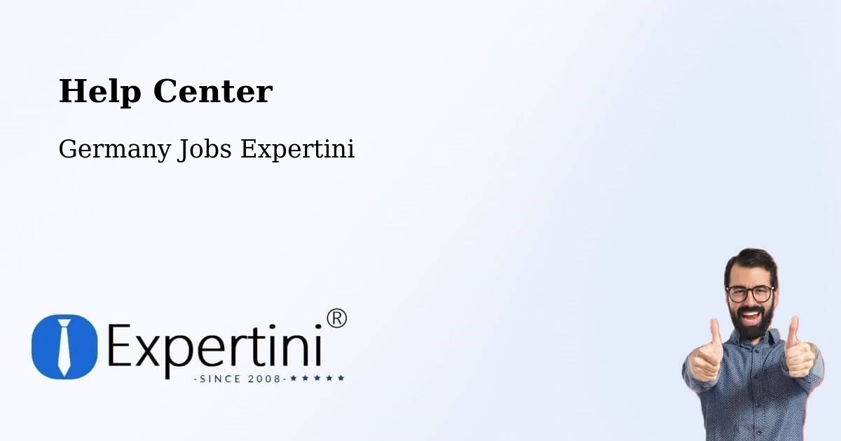 Help Center – Manching - Germany Jobs Expertini