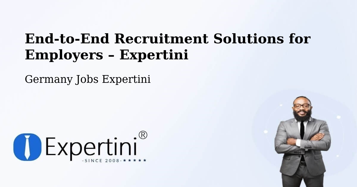 Recruitment Solutions for Employers – Manching - Manching, Germany Jobs Expertini